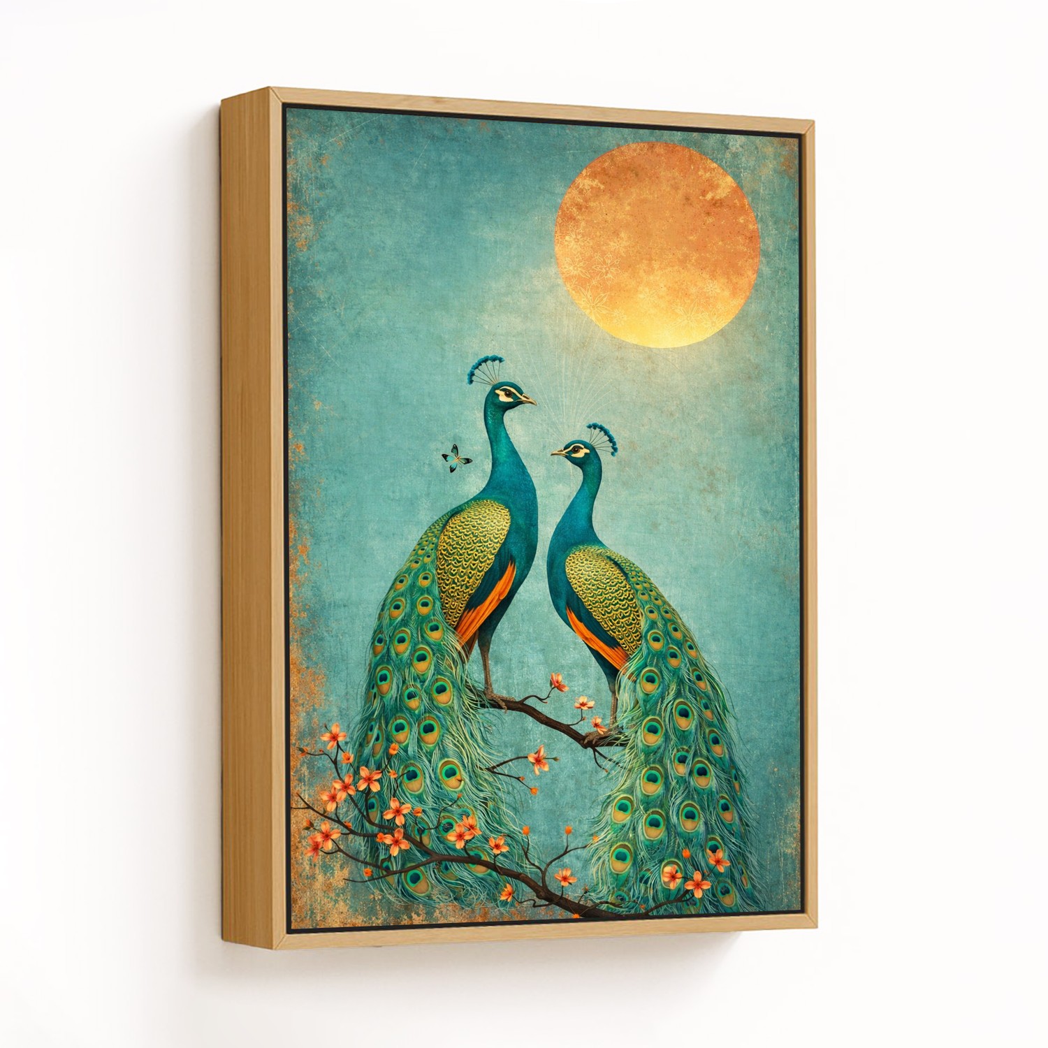 Peacock Serenity - CHOOSE SIZE: Choose how big you