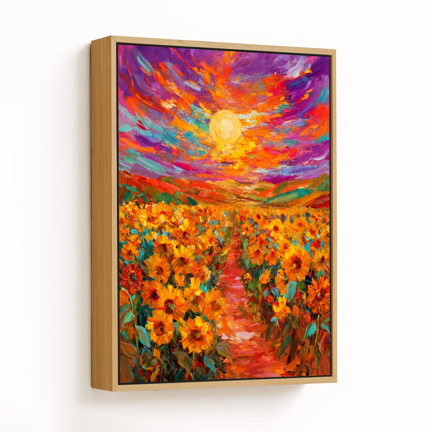 Sunlit Serenade in a Dramatic Sky - CHOOSE SIZE: C