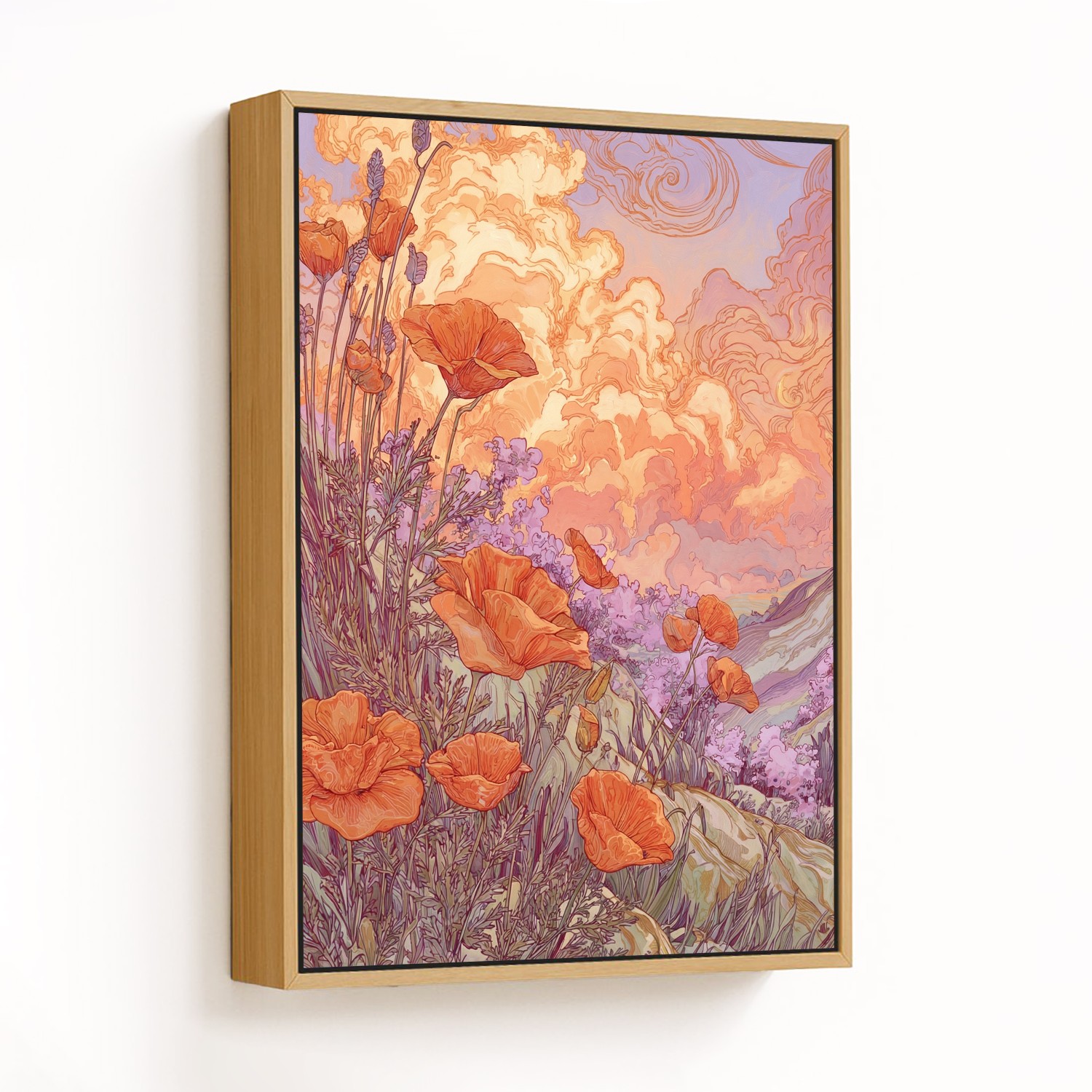 Serenade of Sunlit Petals - CHOOSE SIZE: Choose ho