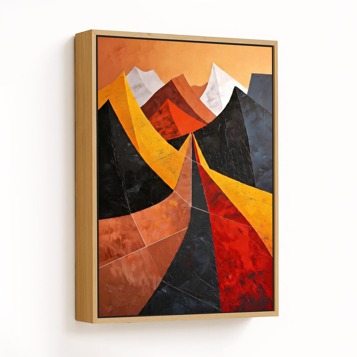 Sunset Peaks - CHOOSE SIZE: Choose how big you wan