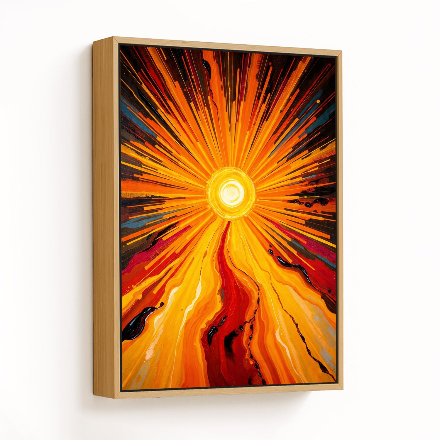 Radiant Sunburst Symphony - CHOOSE SIZE: Choose ho