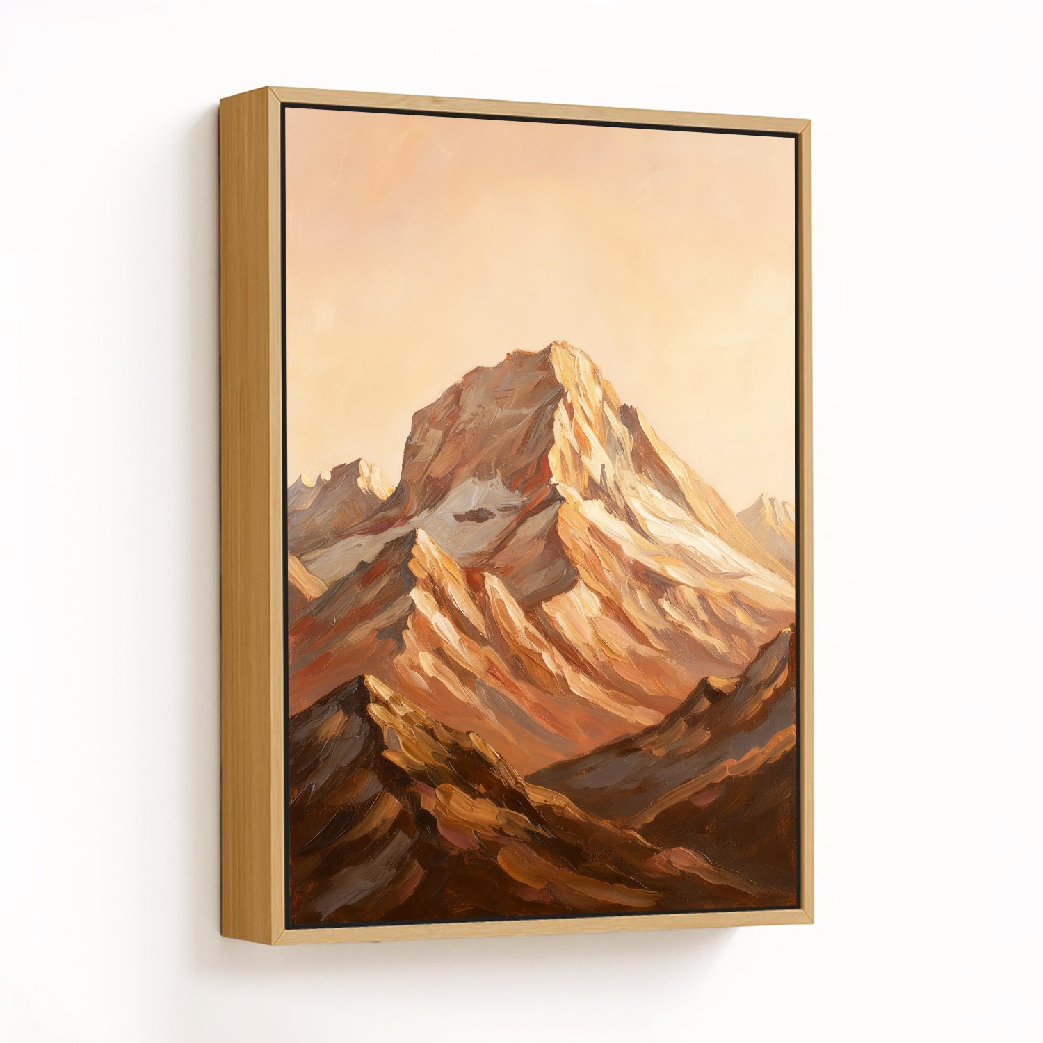 Majestic Beige Mountain Serenity - CHOOSE SIZE: Ch