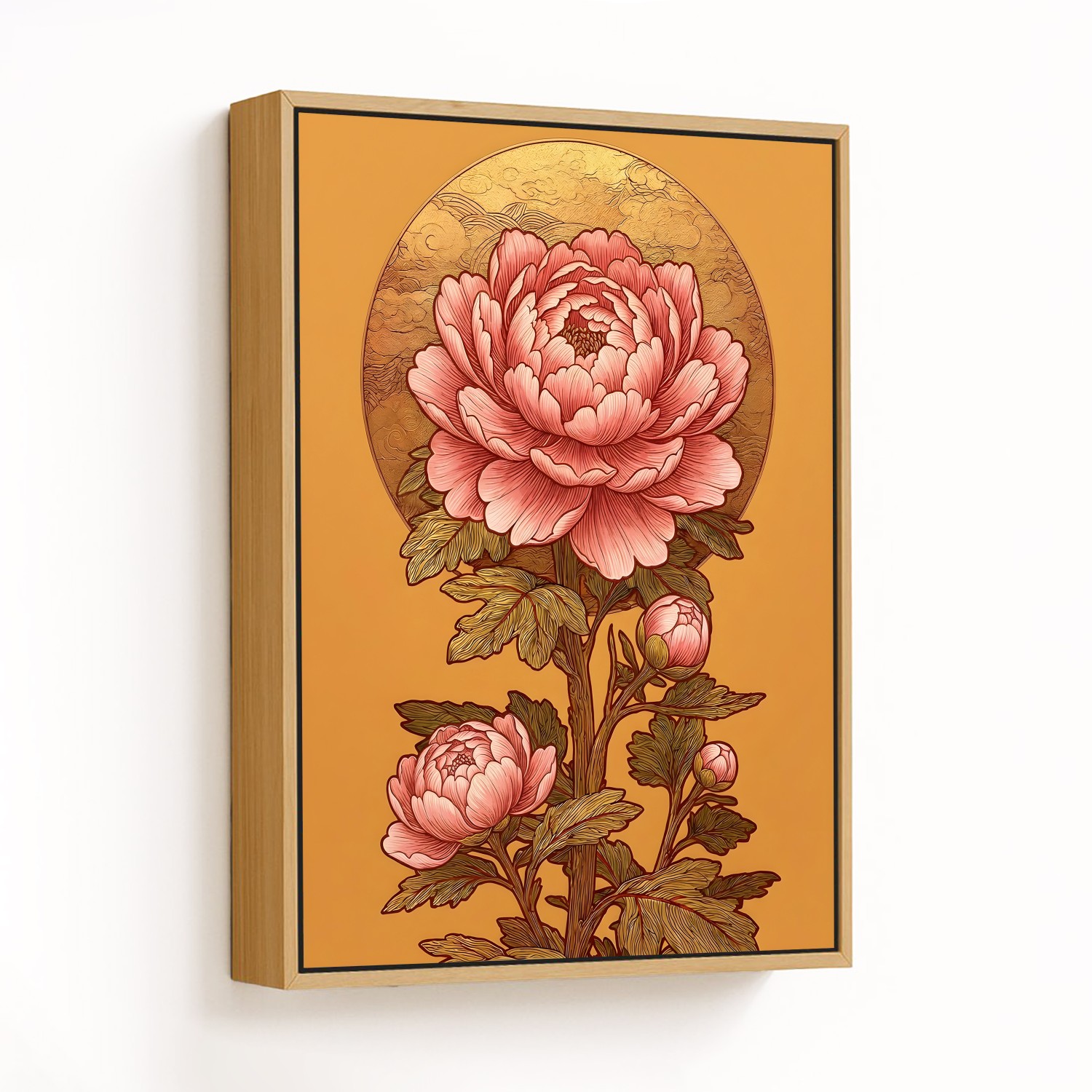 Blossom Elegance on Sunlit Canvas - CHOOSE SIZE: C