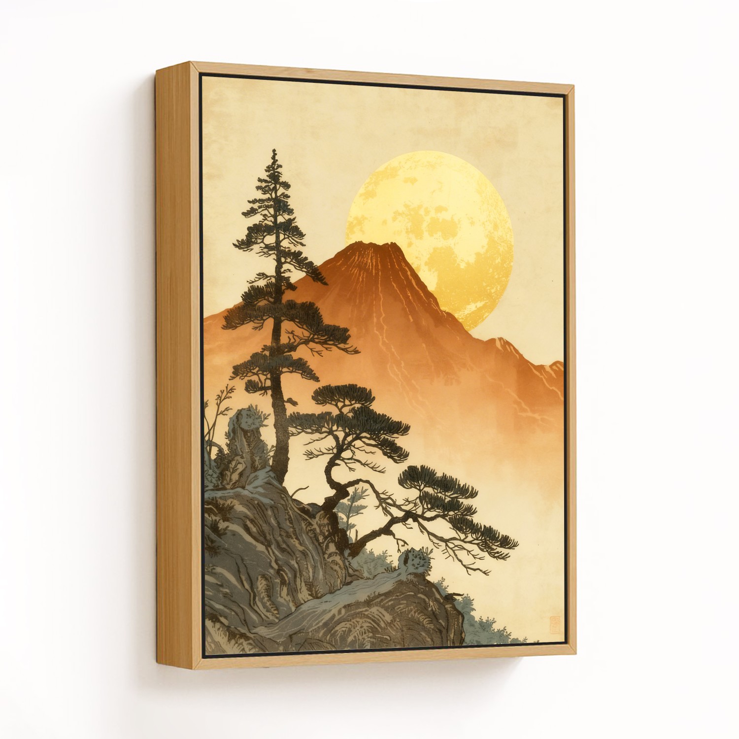 Golden Horizon - CHOOSE SIZE: Choose how big you w