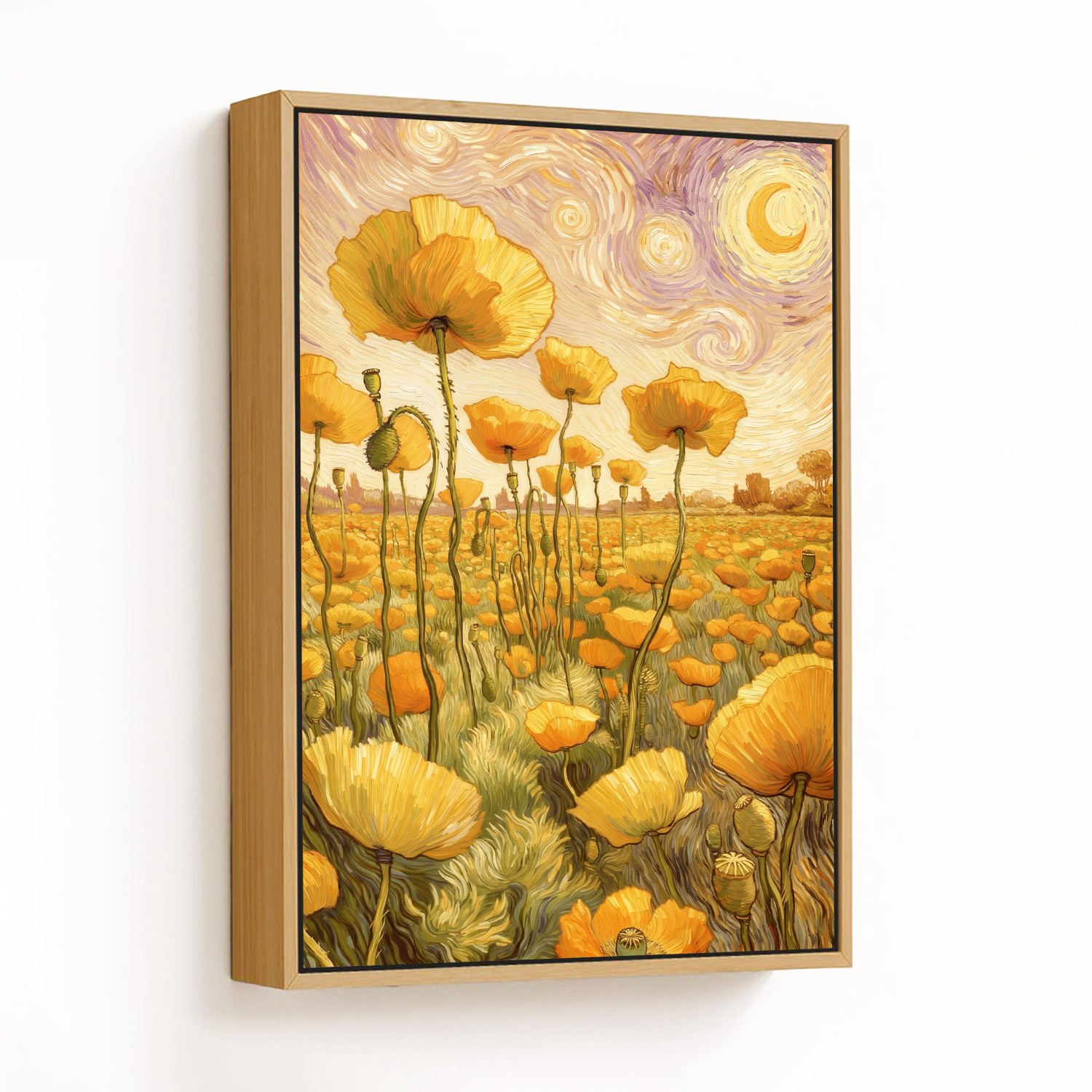 Sunlit Whirl in Bloom - CHOOSE SIZE: Choose how bi