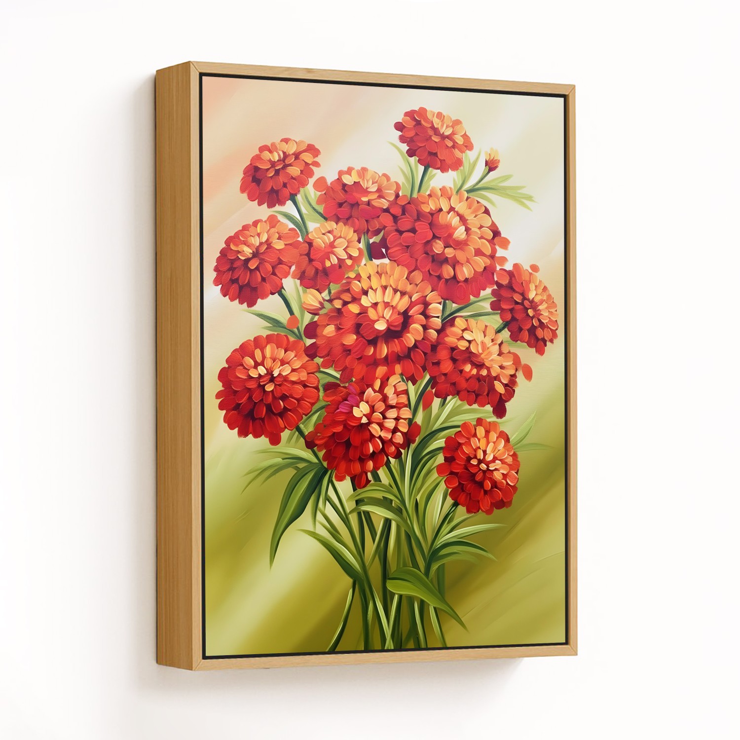 Vibrant Marigold Symphony - CHOOSE SIZE: Choose ho