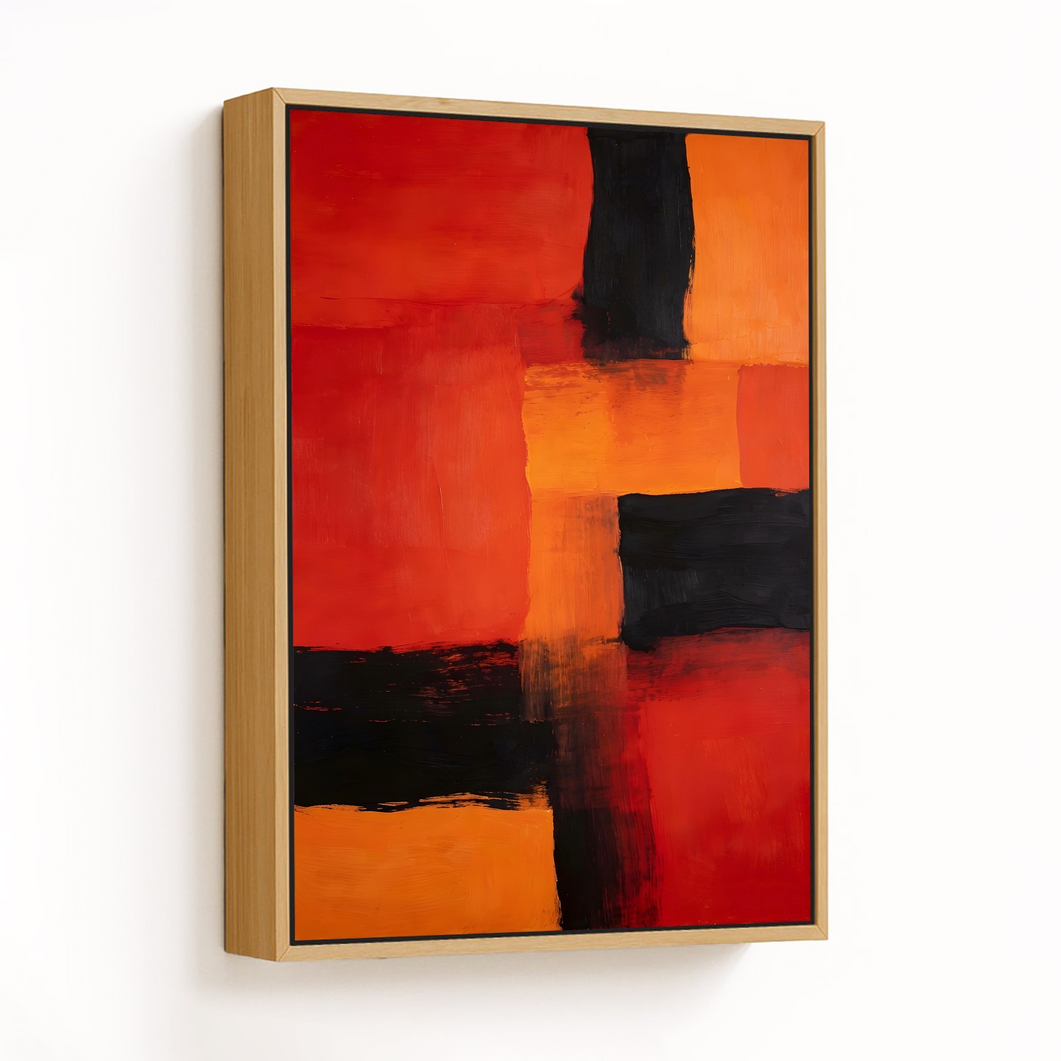 Vibrant Geometric Harmony - CHOOSE SIZE: Choose ho