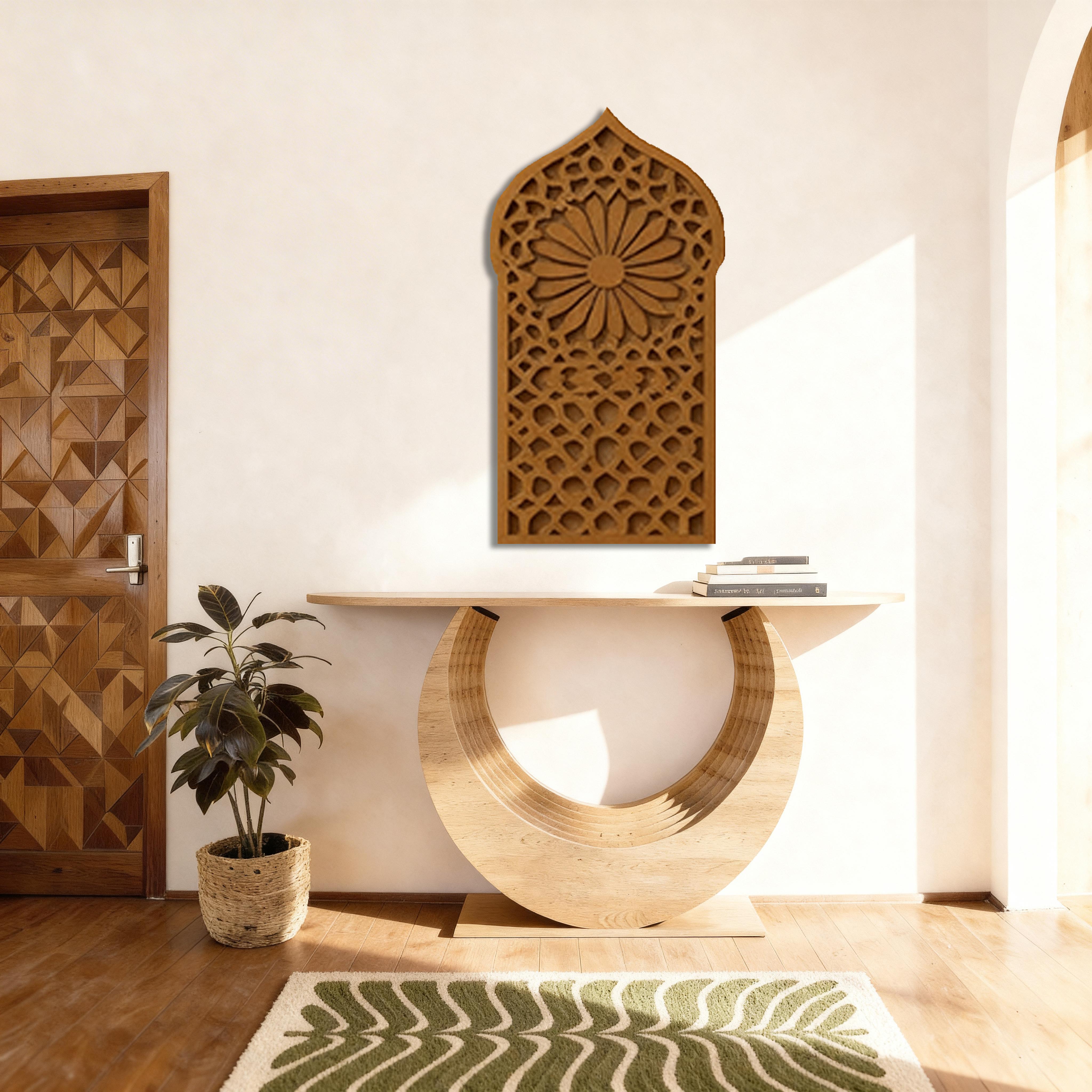 Viraasat Jaali Art - Handcrafted 3D Jharokha wall 