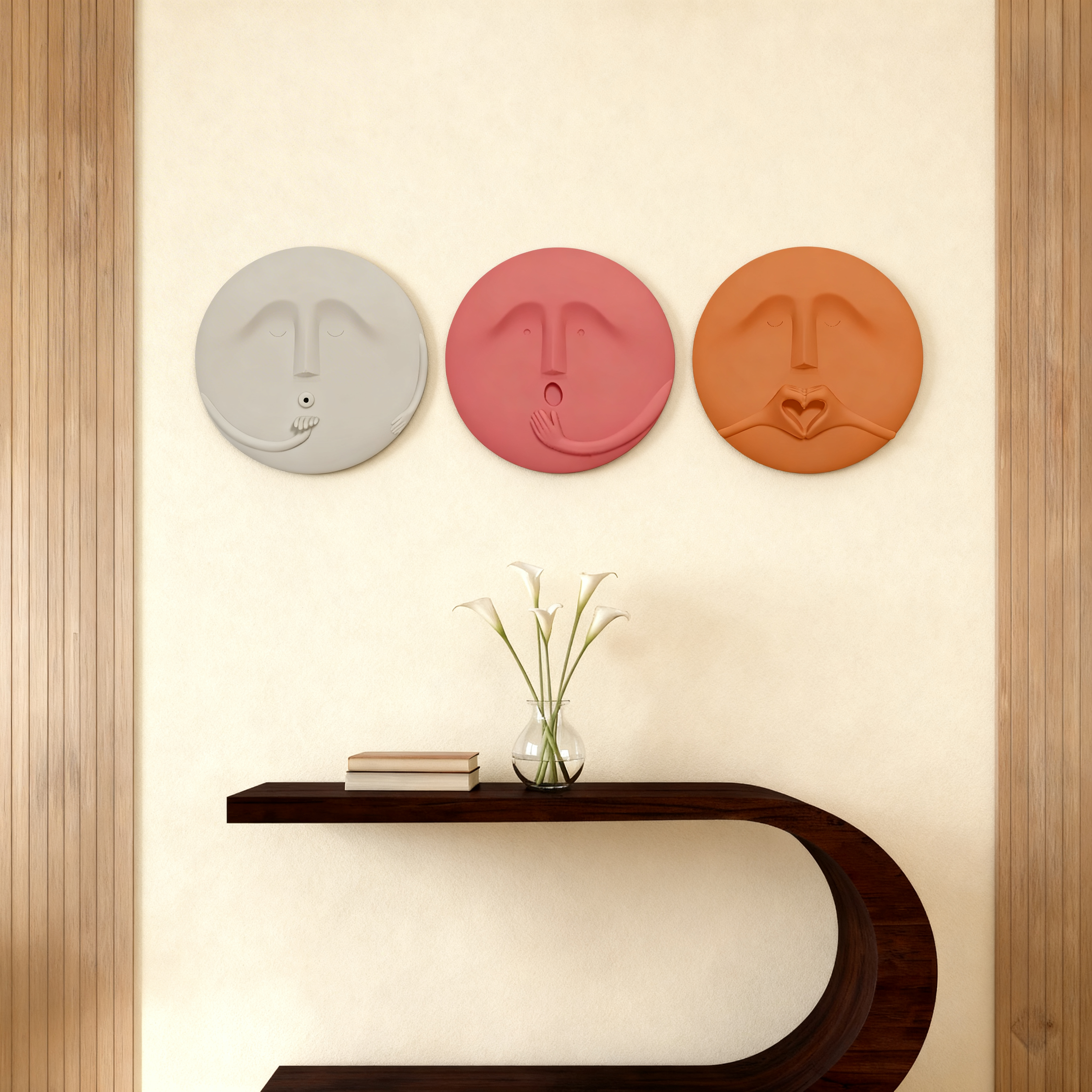 Elysian Faces Trio - CHOOSE SIZE:
Select a size th