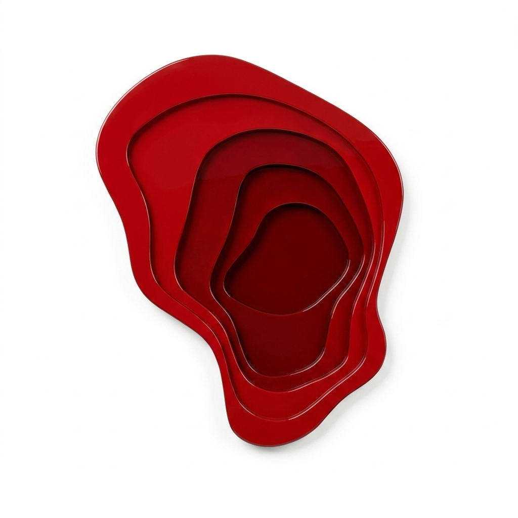 Crimson Depths - Elevate your interiors with our e
